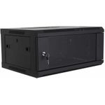 DSIT 4 HE Serverschrank, Wandgehäuse, mit Glastür (BxTxH) 600 x 450 x 280mm (DS6404)