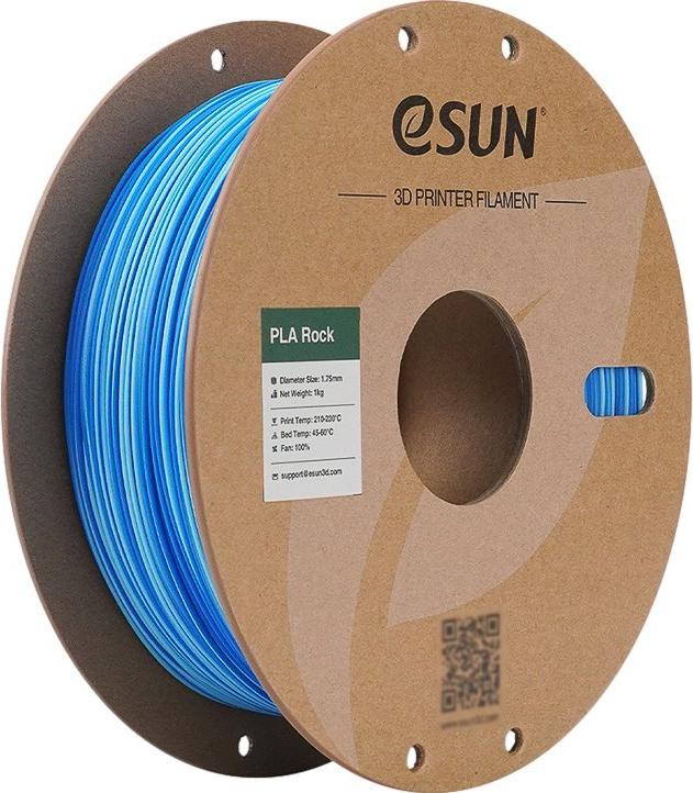 PLA ROCK 1,75mm BLUESCHIST 1kg ESUN 3D FILAMENT (PLA-ROCK175O-BC1P1)