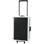 CD-Case, schwarz, 120 CDs mit Trolley Schwarz (30122087)