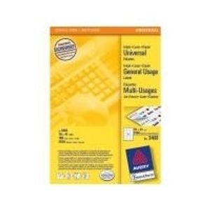 Avery - Mehrzwecketiketten - weiß - 70 x 41 mm 2100 Etikett(en) (100 Bogen x ... - Avery - Mehrzwecketiketten - weiß - 70 x 41 mm 2100 Etikett(en) (100 Bogen x ...