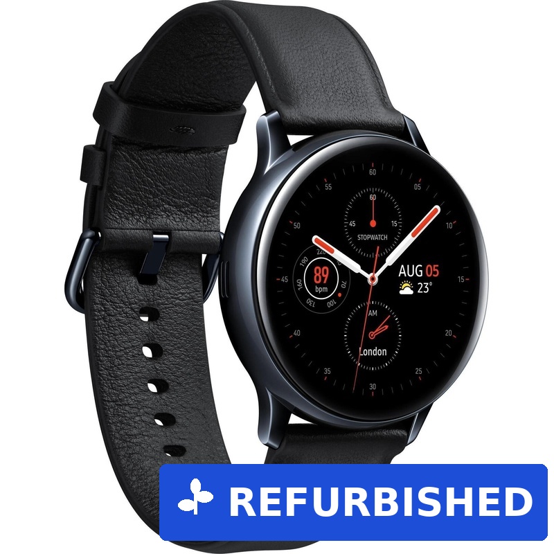 Samsung Galaxy Watch Active2 3,05 cm (1.2 Zoll) 40 mm SAMOLED Schwarz GPS (SM-R830NSKAPHN) (geöffnet)