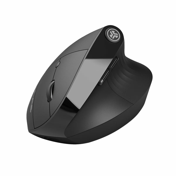 JLab JBuds JBUDS ERGONOMIC Ergonomische Maus RF Wireless + Bluetooth Schwarz