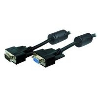 shiverpeaks BASIC-S SVGA Monitorkabel, Stecker - Kupplung 1,8 m, 15 Pol, HDD-Stecker auf HDD-Kupplung, 75 Ohm, mit (BS78061-2)