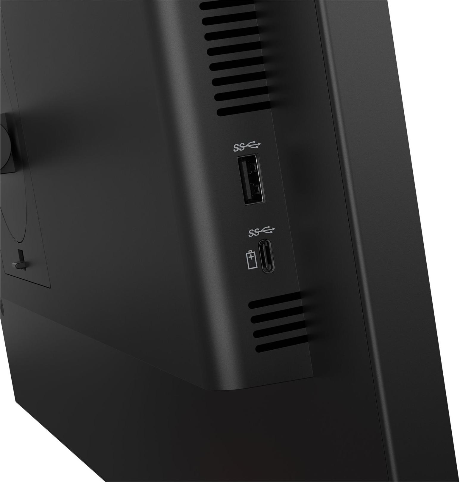 Lenovo ThinkVision T27qd-40 27" QHD IPS Monitor Finsternis schwarz