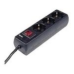 Hama Steckdosenleiste 3-fach mit Schalter,1,4m,Sch (00030392)