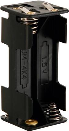 Velleman BH443D. Akku-/Batterietyp: AAA, Produktfarbe: Schwarz, Menge pro Packung: 1 Stück(e). Breite: 53 mm, Tiefe: 27 mm, Höhe: 25 mm (BH443D)