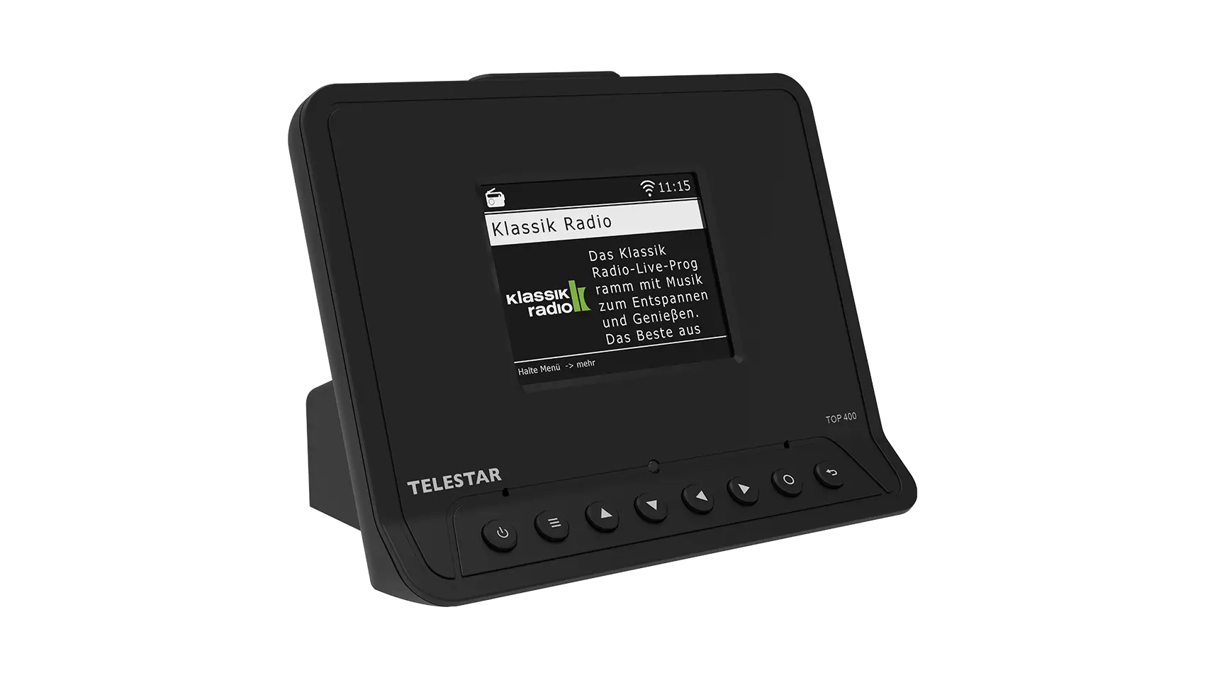 Telestar TOP 400 DAB+ Internetradio-Adapter Schwarz