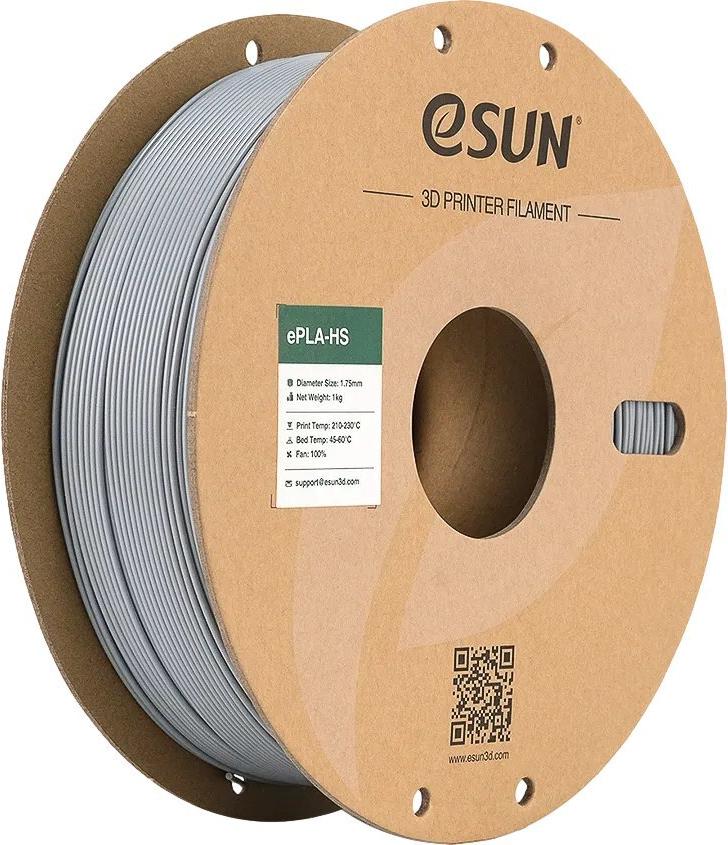 EPLA 1,75mm SILVER 1kg ESUN 3D FILAMENT (ePLAP175S1)