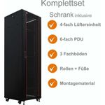 IT-BUDGET 19"-Netzwerkschrank SRK (90ITB19SRK3866GS)