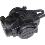 as-Schwabe 60455 Stromverteilereinheit (PDU) 3 AC-Ausgänge Schwarz (60455)