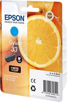 Epson 33 Cyan Original (C13T33424010)