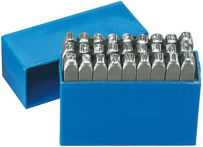 Gedore 8605220 Schlagbuchstabensatz Schrifthöhe: 6 mm