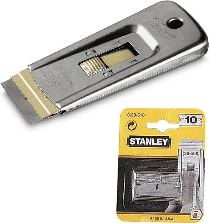 Stanley by Black & Decker Ersatzklingen für Glasschaber 0-28-510