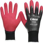 Cimco Winter Soft dunkelrot/schwarz 141242 Vinyl Arbeitshandschuh Größe (Handschuhe): 10, XL EN 388 1 Paar (141242)
