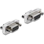 Delock D-Sub 9 Pin CAN Bus Adapter Buchse zu Buchse 120 Ohm Abschlusswiderstand (91691)