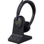 Yealink WH68 Workstation Headset - DECT & Bluetooth, ANC, UC-optimiert, Schwarz (1208738)