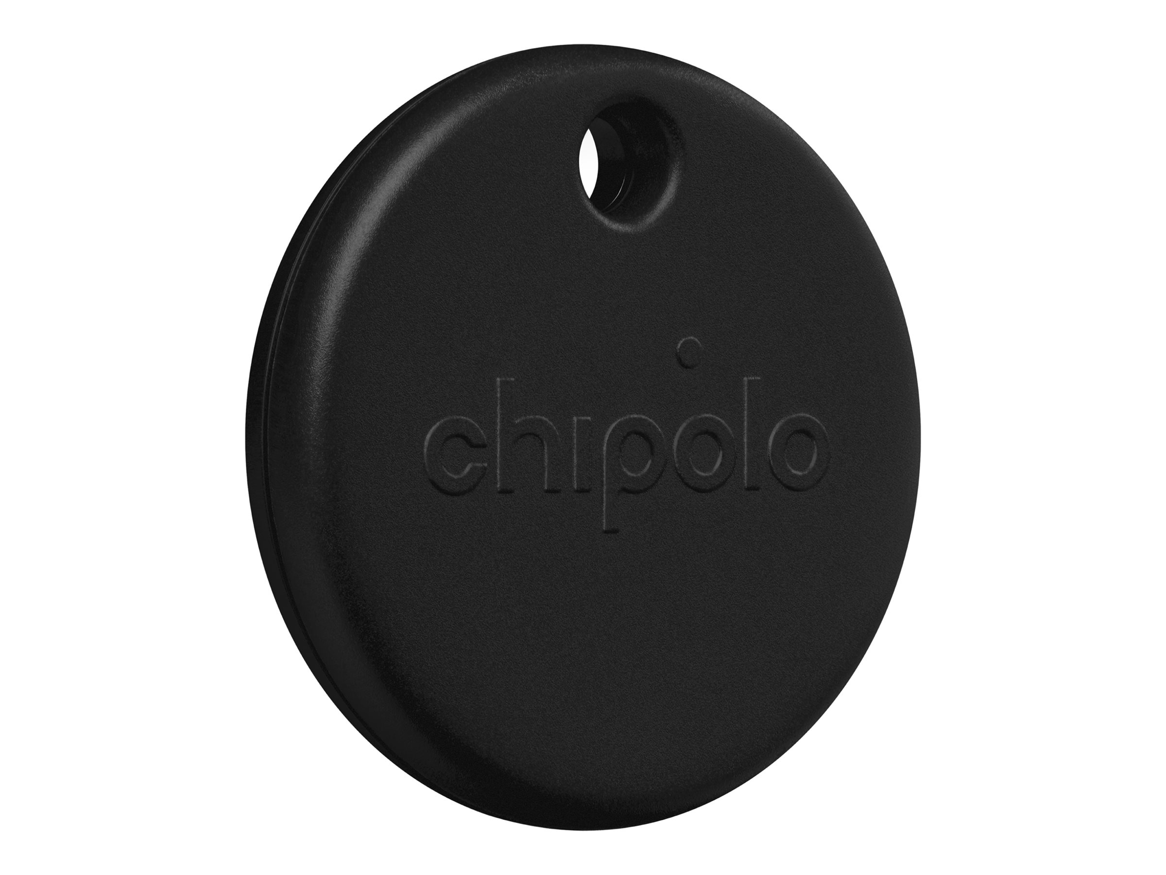 Chipolo POP Schlüsselfinder Bluetooth 6.0 Apple Find My Google Find My Device Schwarz