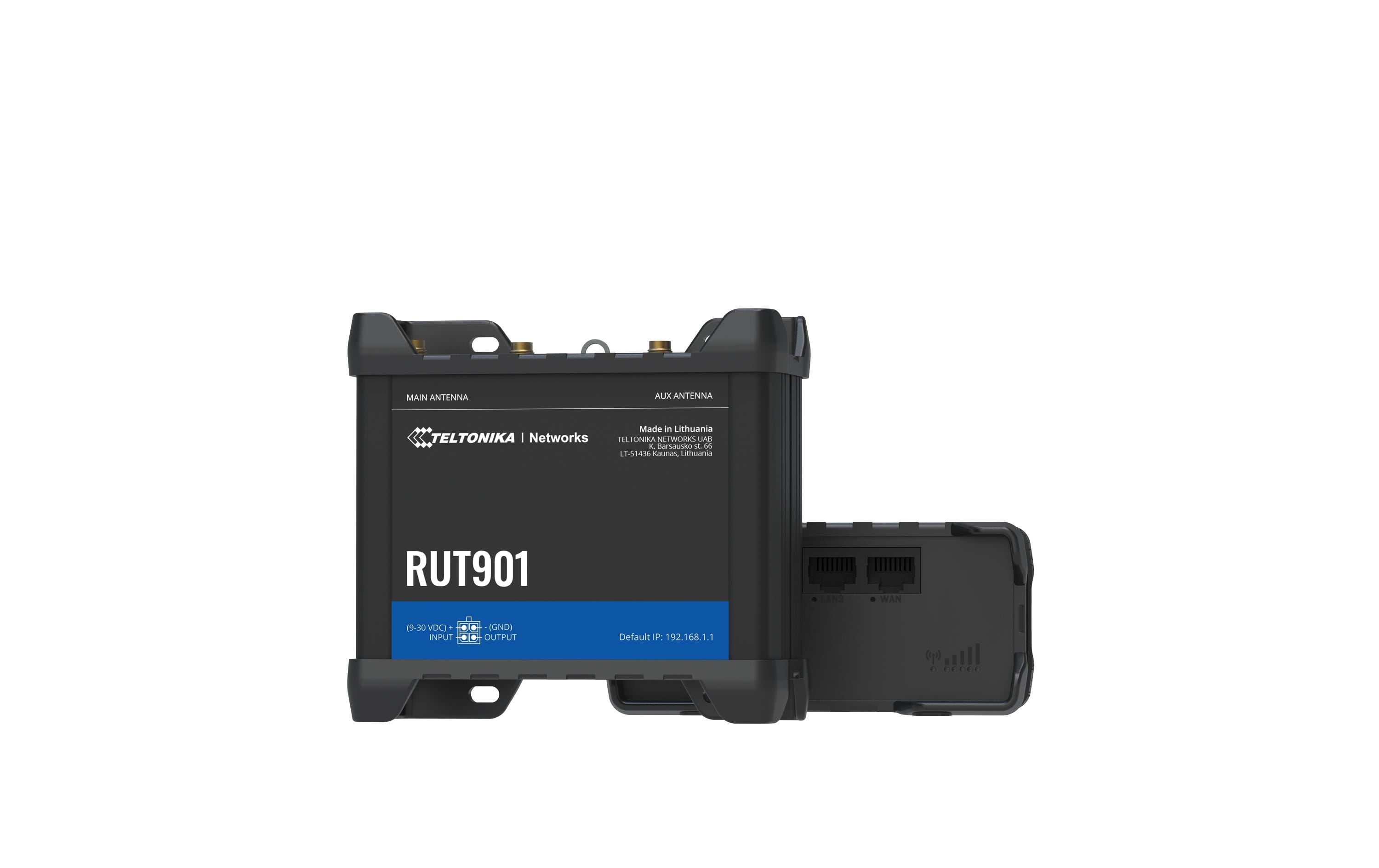 Teltonika RUT901 WLAN-Router 802.11b/g/n Schwarz