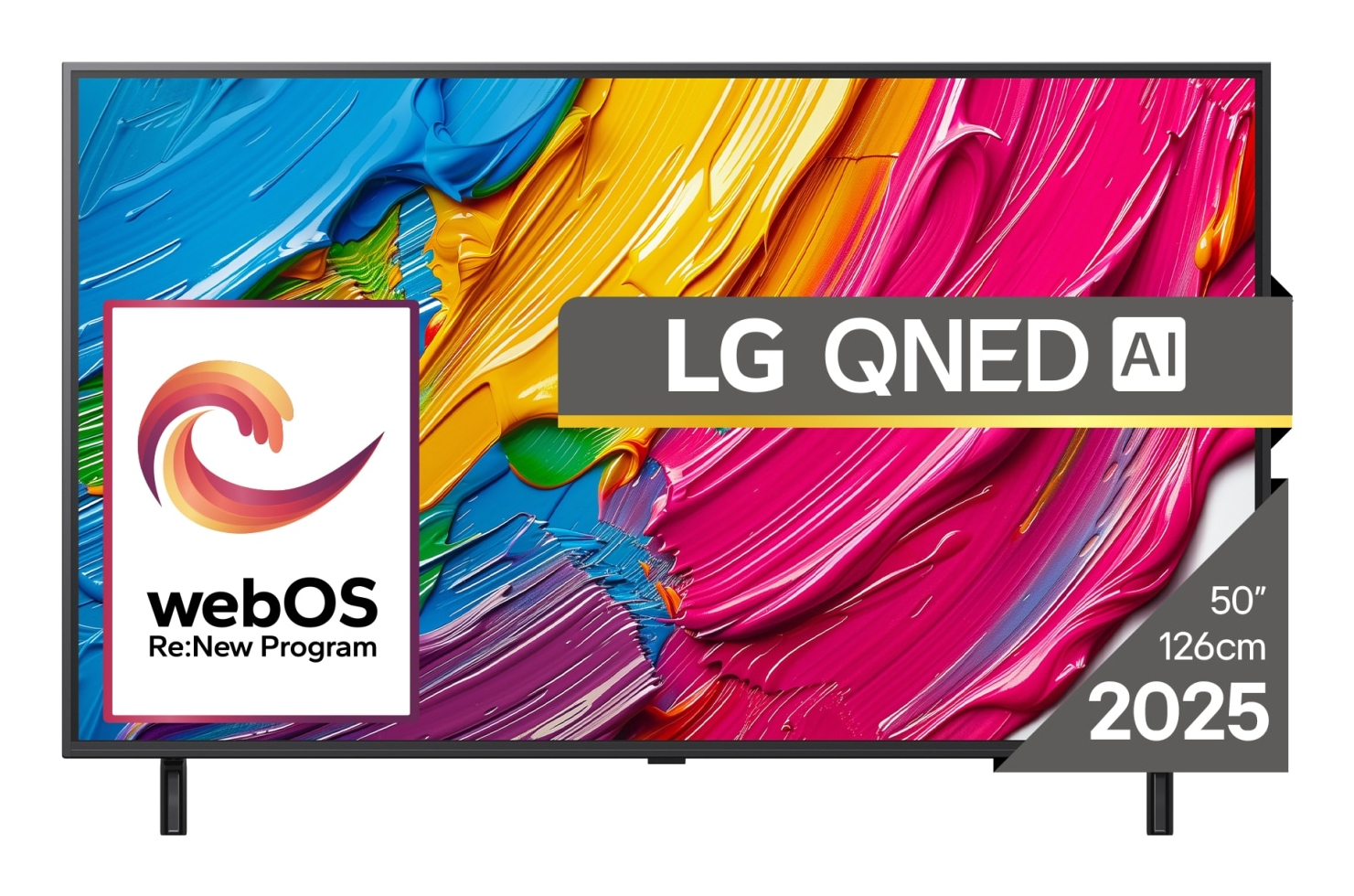 LG QNED80 Series 43QNED80A3A 43" 4K QNED Smart-TV Schwarz