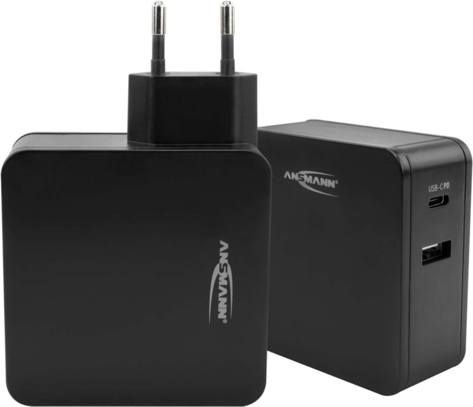 Ansmann 254PD Netzteil 60 W USB-C PD USB Schwarz