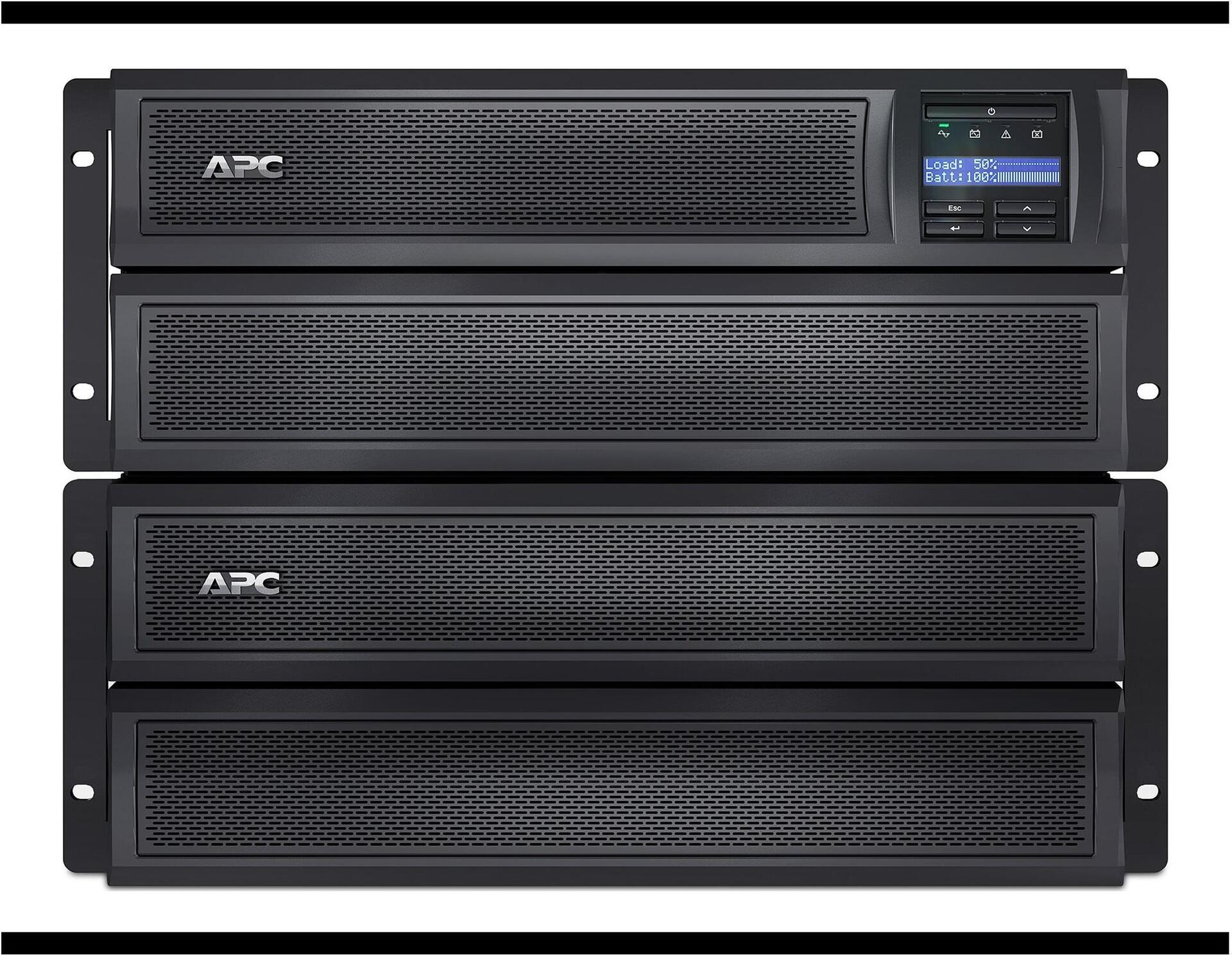 APC Smart-UPS X Externes Batteriepack SMX120BP 120 V 1200 VAh 4U Schwarz
