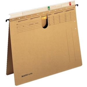 Leitz Hängehefter ALPHA 19340000 DIN A4 Natronkarton naturbraun (19340000)