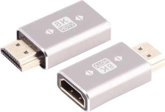 S/CONN maximum connectivity HDMI-A Adapter, HDMI-A Buchse, 8K, Metall (10-01054)