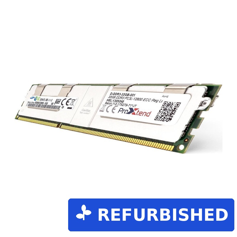 ProXtend 32GB DDR3 PC3L-12800 1600MHz Speichermodul ECC (D-DDR3-32GB-001) (geöffnet) (B-Ware)