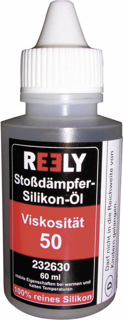 Reely Silikon-Stoßdämpfer-Öl Viskosität 1000, 60 ml (OEM-700122)