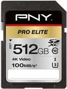 PNY PRO Elite Flash-Speicherkarte (P-SD512U3100PRO-GE)
