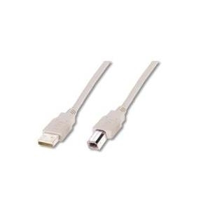 Assmann USB connection cable. type A - B M/M. 3.0m. USB 2.0 suitable. UL. be (AK-300102-030-E)