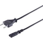 S/CONN maximum connectivity Netzanschlusskabel, Doppelnute, VDE, 3,0m (60002-3)
