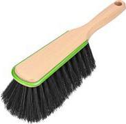 Peggy Perfect Handfeger "Greenline", aus Holz, Länge: 290 mm robuster Holzkörper mit grünem umlaufenden Farbelement, - 1 Stück (1083)