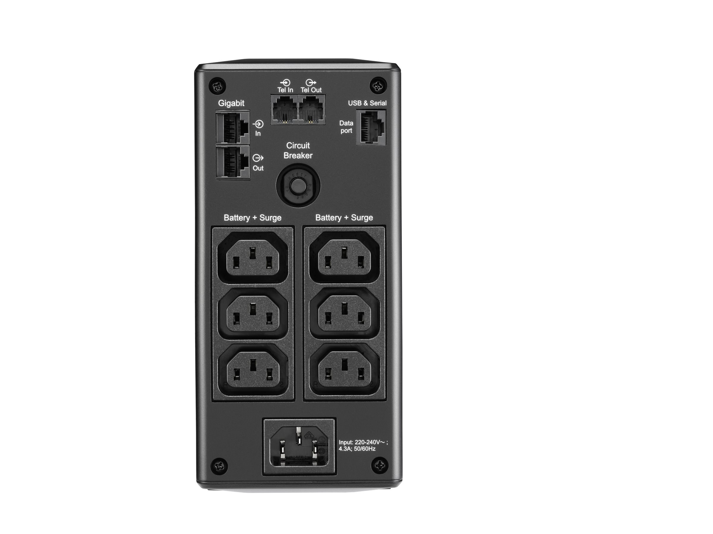APC Back-UPS Pro BR650MI 650 VA 390 W Schwarz