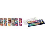 Pelikan Deckfarbkasten K12 Retro Edition, 12 Farben Jubiläumsedition mit 6 verschiedenen Retro-Motiven, - 1 Stück (400207971)