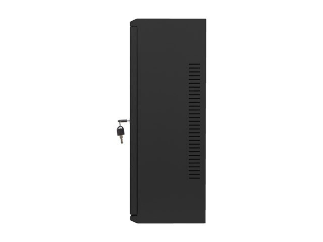 Lanberg WAF1 Series WAF1-5203-06-00B 19" 6U Wandmontierter Rack-Schrank Schwarz, RAL 9004