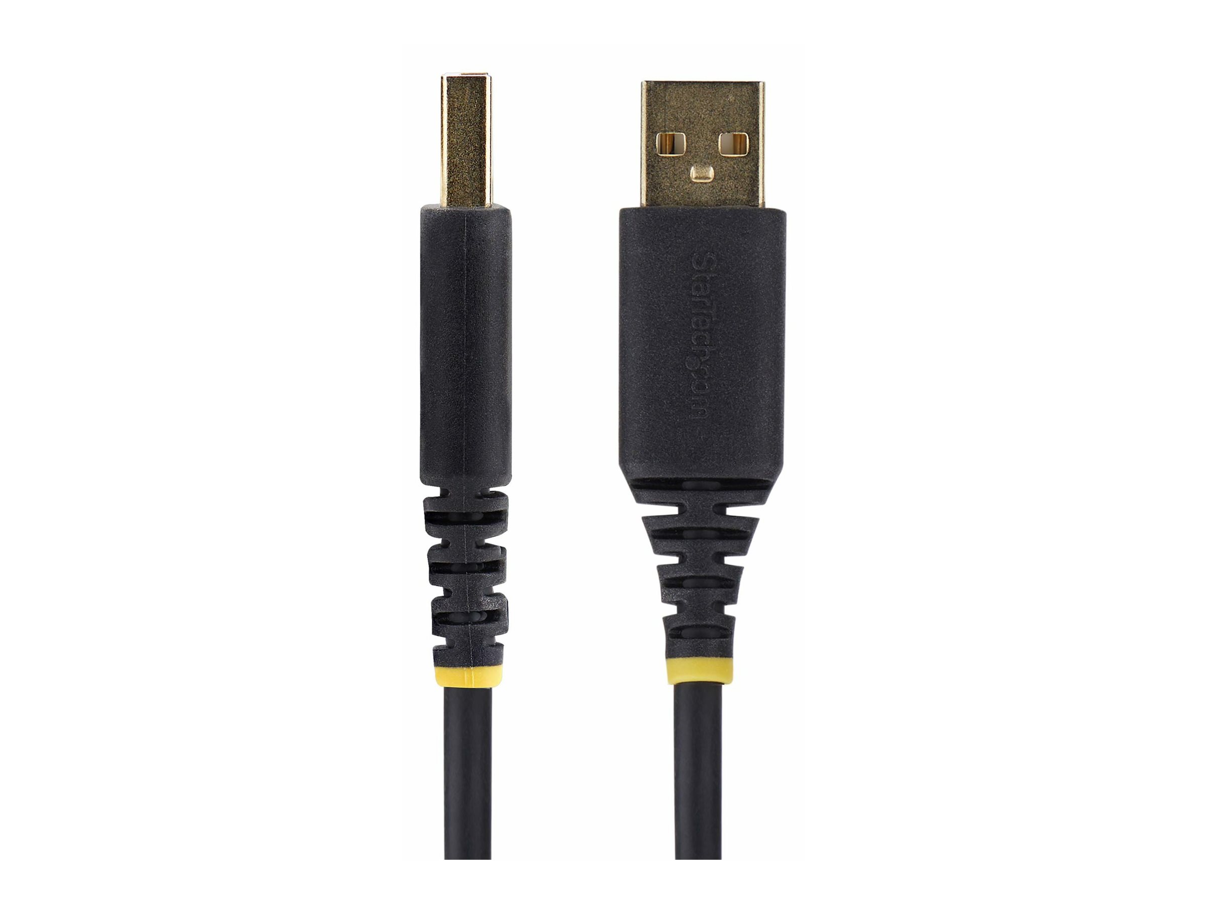 StarTech 2 m USB zu Null Modem Seriell Adapterkabel FTDI RS232 Schwarz