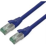 ROLINE RM S/FTP Patchkabel Kat6A/Kl.EA TPE blau 0.5m (21.45.3240)