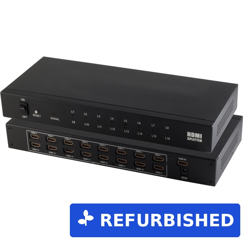 S/CONN maximum connectivity HDMI Splitter, 1x In 16x OUT, 4K2K (05-03016) (geöffnet)