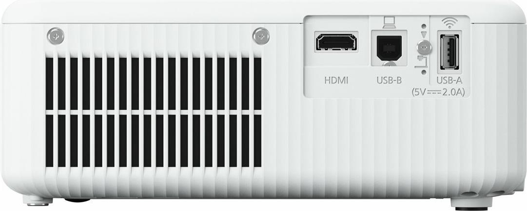 Epson CO-W01 3LCD Beamer 3000 ANSI Lumen WXGA HDMI Tragbar Schwarz / Weiß