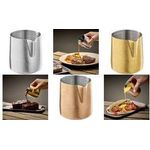 APS Ausgießer FLOW, 150 ml, kupfer 18/8 Edelstahl, Vintage-Look, spülmaschinengeeignet, - 1 Stück (10307)