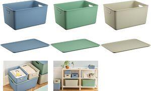 NHG Aufbewahrungsbox AKITA STORAGE L, PP, blau Lieferung erfolgt ohne Deckel (optional erhältlich), - 1 Stück (60850800)