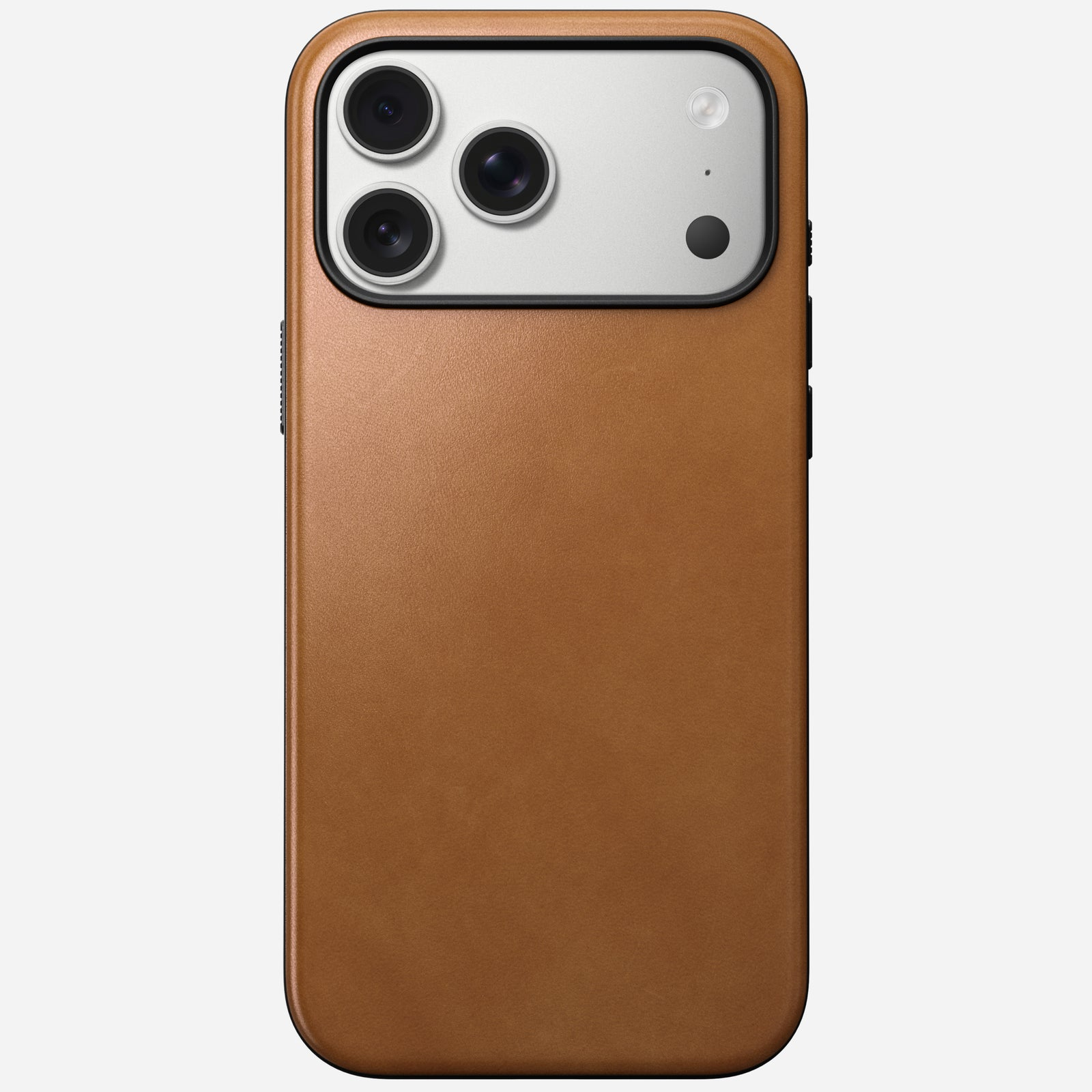 Nomad Modern Leather Case Handyhülle für iPhone 17 Pro Max 6,9" English Tan