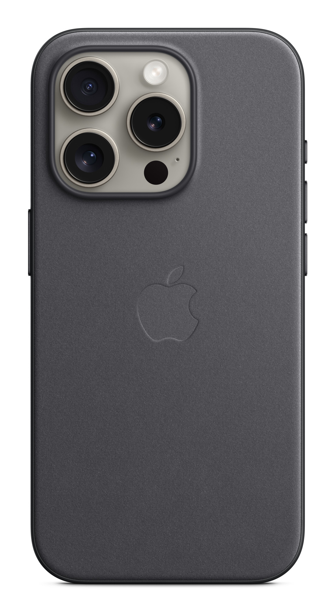 Apple iPhone 15 Pro FineWoven Case mit MagSafe Schwarz