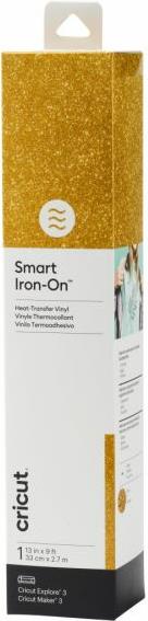 Cricut Smart Iron-On™ Folie Glitzereffekt, Gold (2008674)