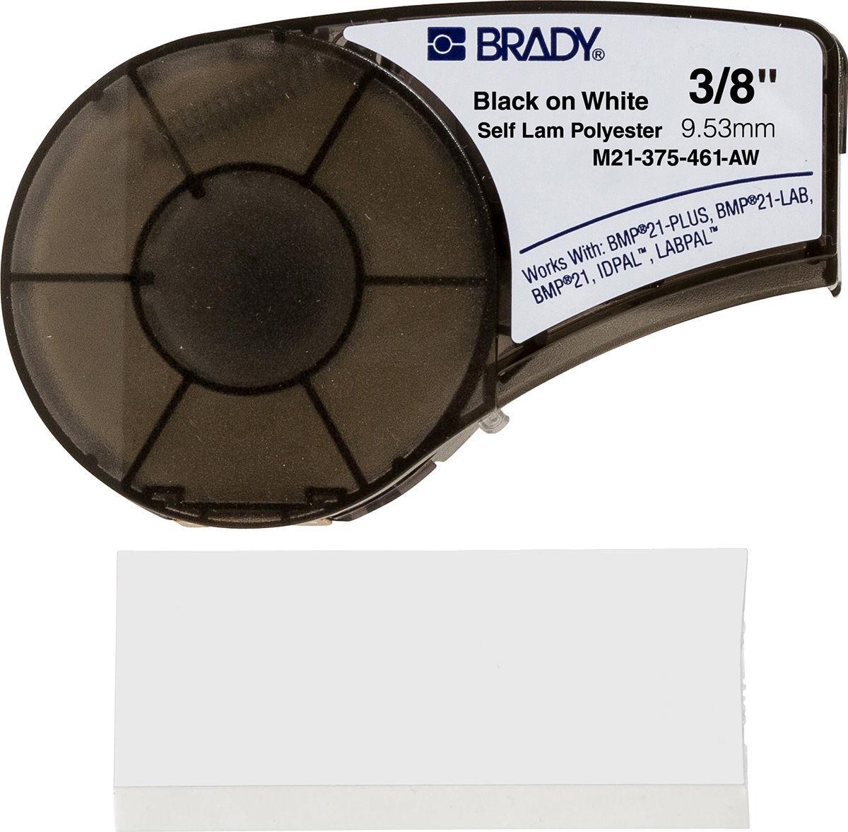 Brady M21-375-461-AW Druckeretikett Weiß Selbstklebendes Druckeretikett (M21-375-461-AW)