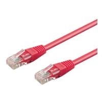 Wentronic Goobay CAT 6 Patchkabel, U/UTP, Magenta, 1.5 m - CCA Kupfergemisch (95593)