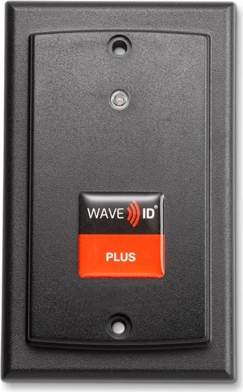 RF IDEAS WAVE ID Plus Surface Mount Black TCP/IP Ethernet PoE Reader (RDR-805W1BKE-P)