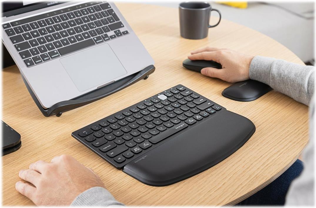 Kensington ErgoSoft Wrist Rest for Compact Keyboards Tastatur-Handgelenkauflage Schwarz