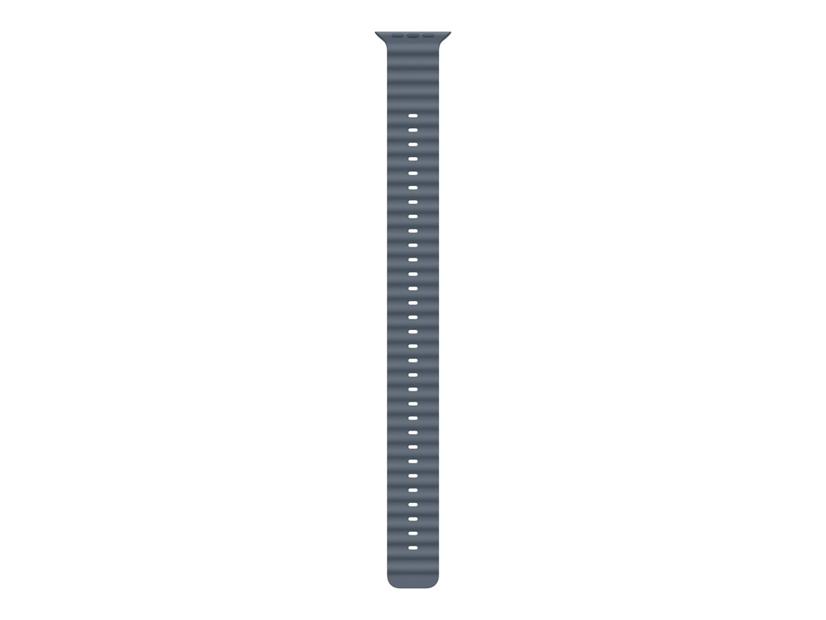 Apple Watch Ocean Band Verlängerung 49 mm Black Titanium Finish Ankerblau